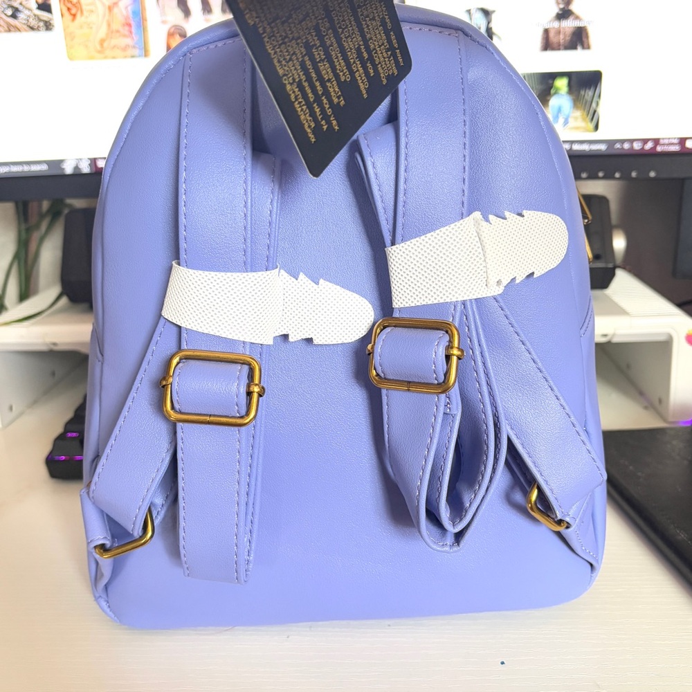 Loungefly Lavender and White Disney Princess Backpack - Picture 3 of 4
